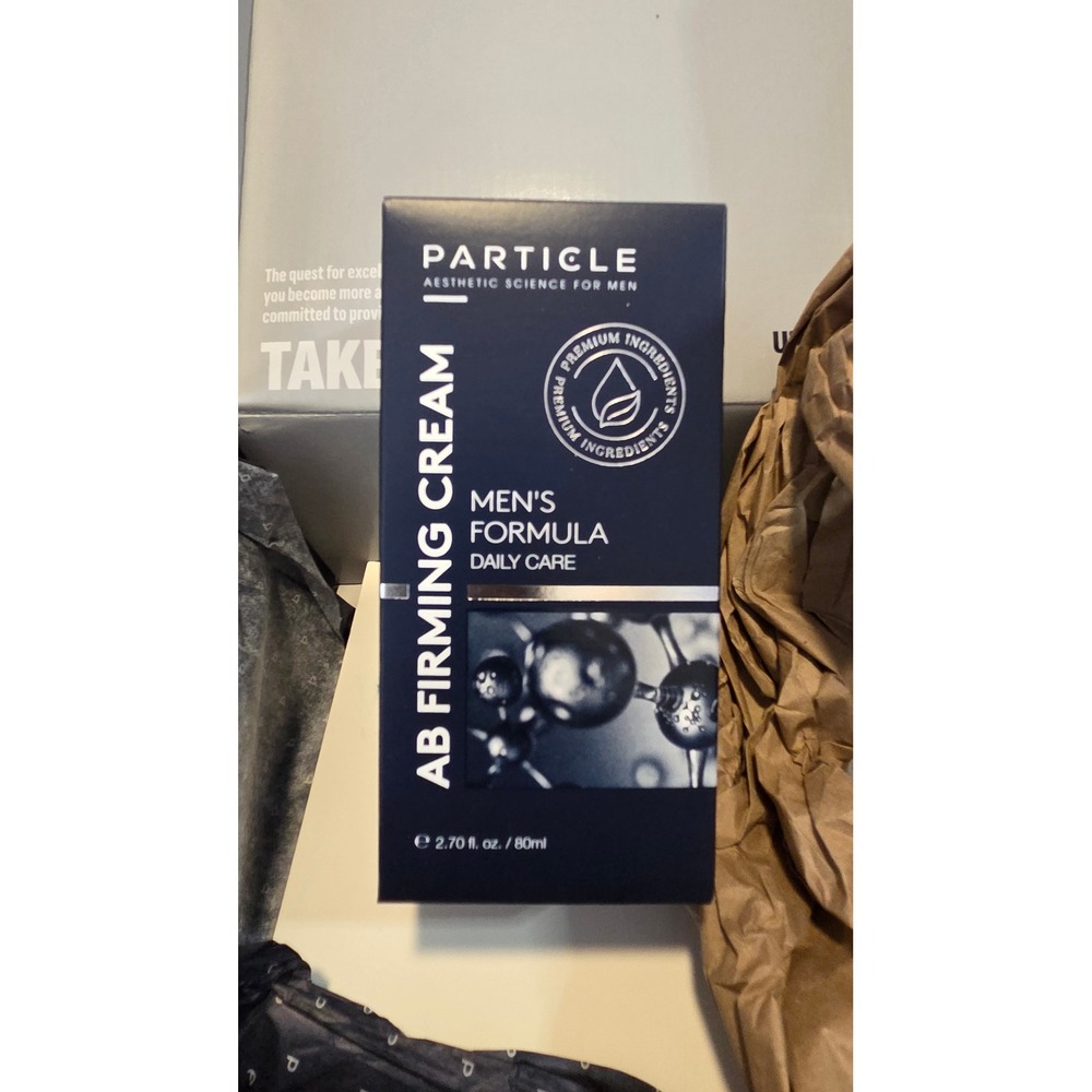 Particle Ab Firming Cream for Men Daily Care Formula 2.70 fl oz 80ml New